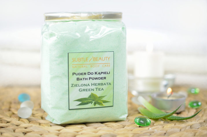 Puder do kąpieli Zielona Herbata