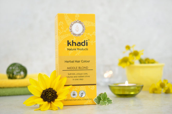 Henna do włosów Khadi Średni Blond