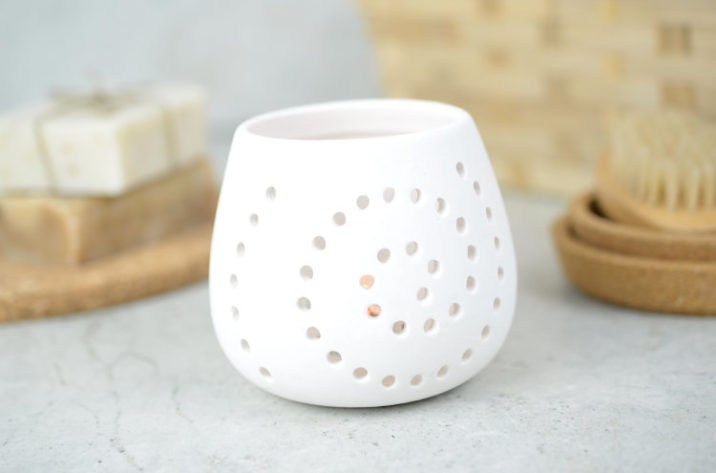 Ceramiczny świecznik LED