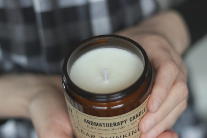 Sojowa świeca aromaterapeutyczna – Clear Thinking 200g