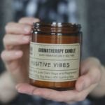 Sojowa świeca aromaterapeutyczna – Positive Vibes 200g