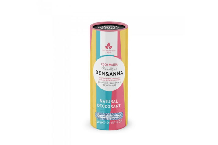 Naturalny dezodorant na bazie sody COCO MANIA - sztyft kartonowy