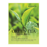 Maska w płachcie z wyciagiem z zielonej herbaty