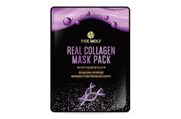 Odżywczo-ujędrniająca maska w płachcie do twarzy z kolagenem i komórkami macierzystymi żeń-szenia