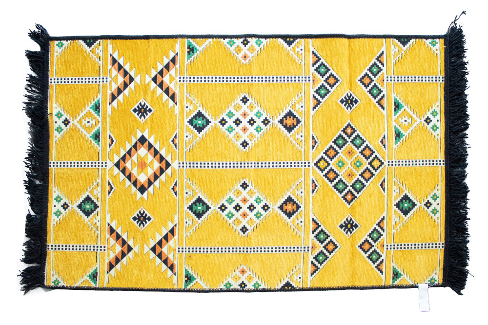 Turecki dywan, kilim – żółty