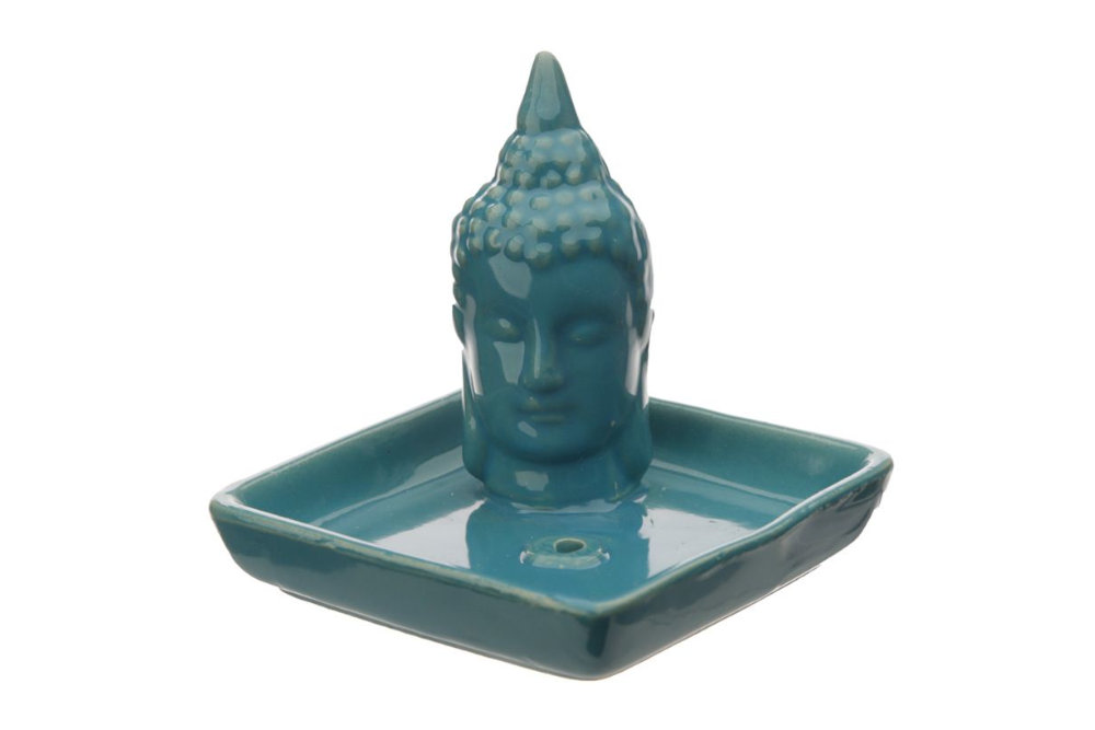 Ceramiczna podstawka na kadzidełka stożki i patyczki Tajski Budda