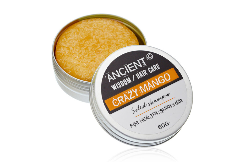 Naturalny szampon w kostce - Szalone Mango