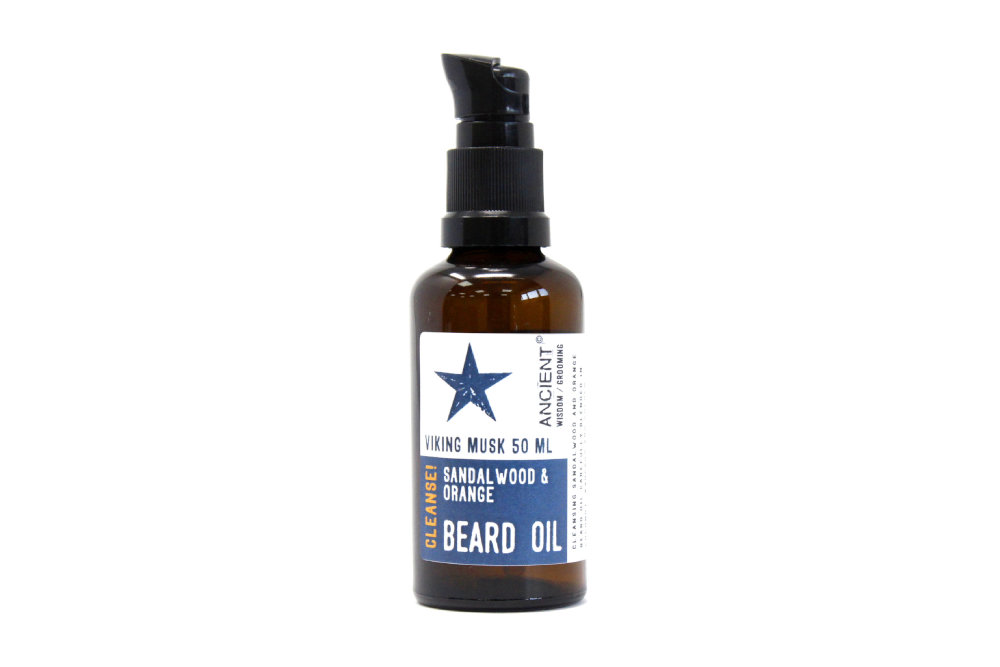 Oczyszczający olejek do brody - Viking Musk