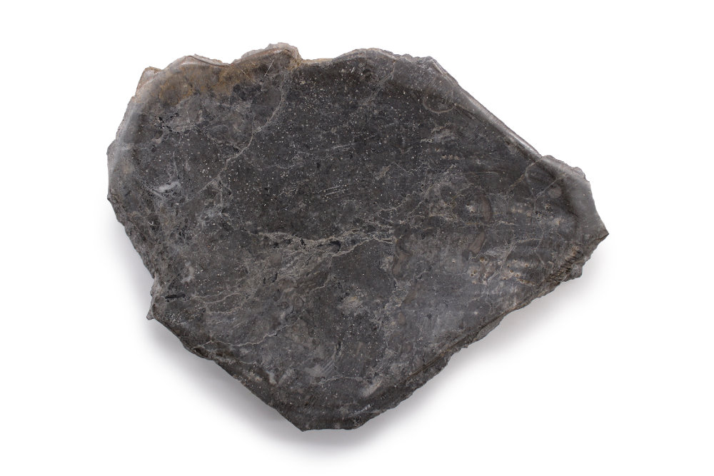 Naturalna mydelniczka z kamienia - Szary Marmur
